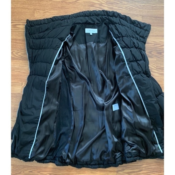 CALVIN KLEIN Medium women’s Black winter coat jacket - Picture 11 of 16